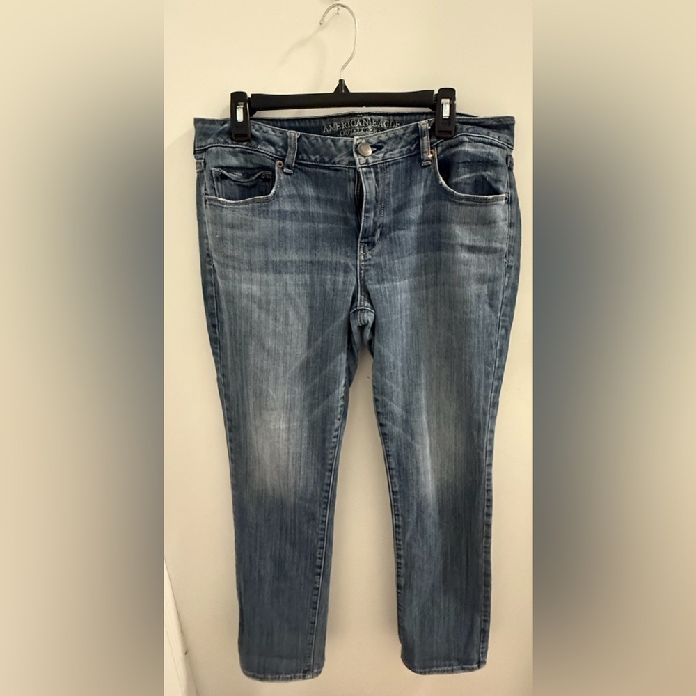 American Eagle Outfitters Light Blue Skinny Jeans